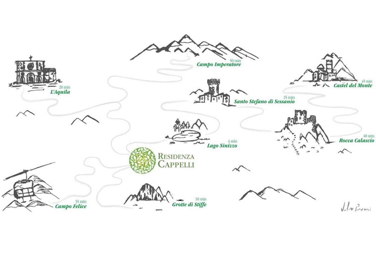 Residenza Cappelli - Affittacamere San Demetrio ne' Vestini Eksteriør bilde